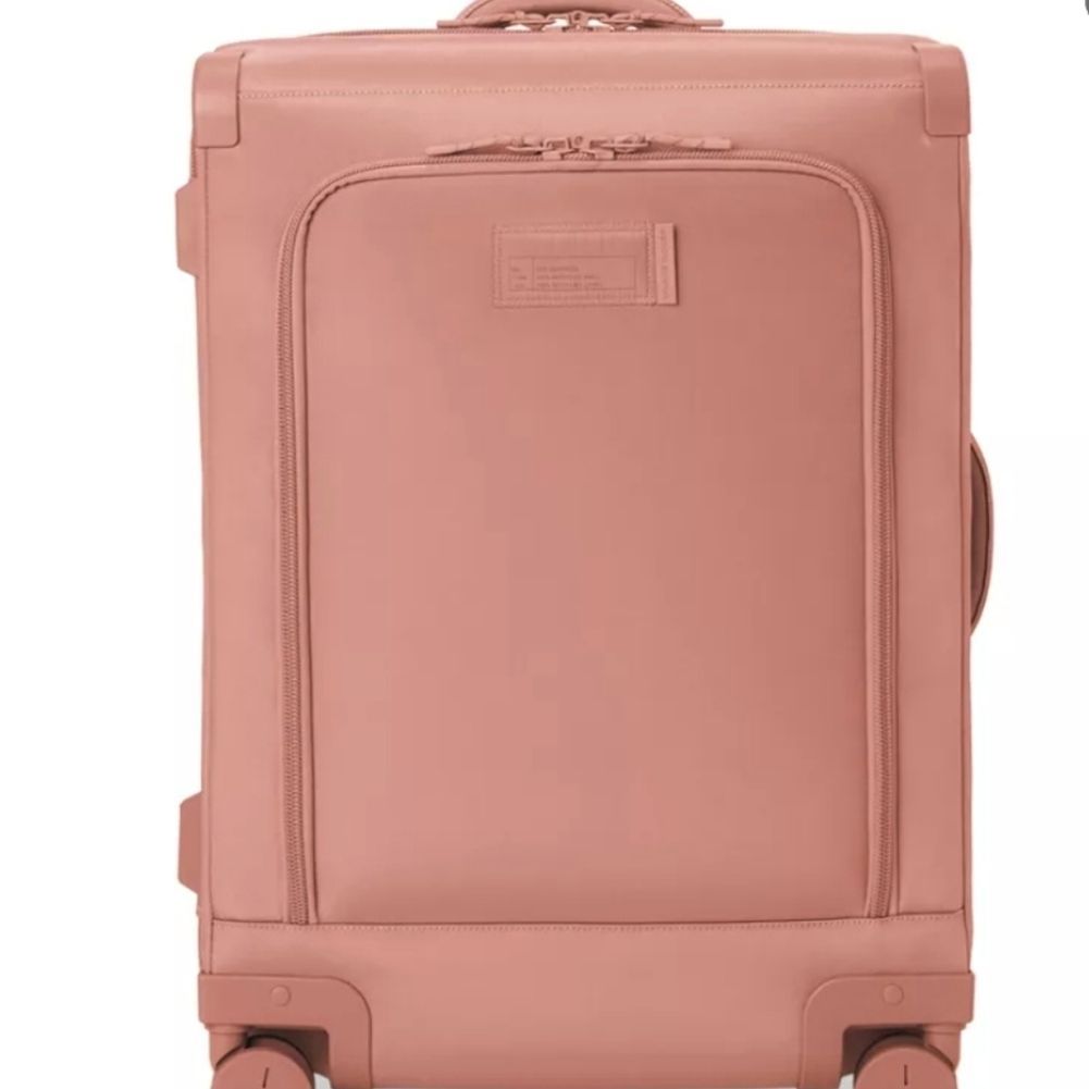 Dagne Dover Sydney 25" Carry-On Spinner Luggage- Warm Dust